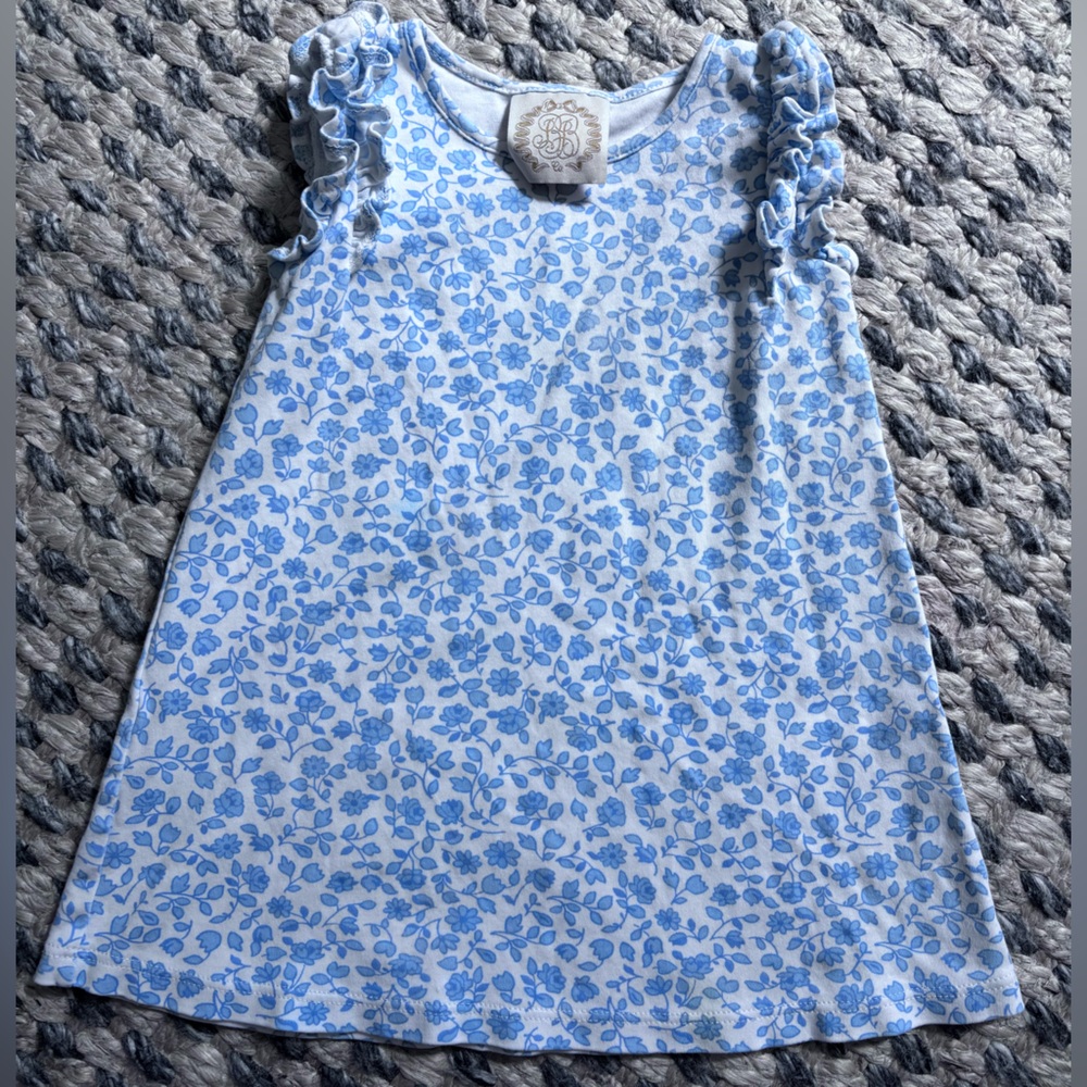Beaufort Bonnet Blue Floral Sleeveless Dress